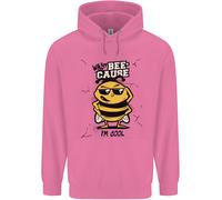 Why? Bee-Cause Im Cool Divertente Ape Bambini Felpa con Cappuccio
