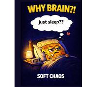 Why Brain?! Bold and Easy Coloring Book for Adults Funny Stress Relief Soft Chaos for Tired Humans: Simple and Relaxing Designs for Anxiety Relief, ... Energy Days Cute and Relatable Coloring Pages