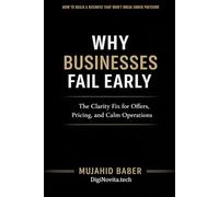 WHY BUSINESSES FAIL EARLY: The Clarity Fix for Offers, Pricing, and Calm Operations