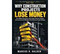 WHY CONSTRUCTION PROJECTS LOSE MONEY: The Hidden Decisions, Cost Leaks, Rework, Delays, and Commercial Mistakes That Destroy Project Margin: 4