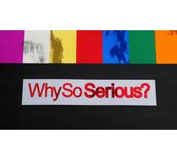 Why Cosi Serious? Cromato Die Taglio Divertente Novità Auto Finestra Paraurti