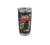 Why Do I Lose At Field Hockey Funny Team Gift Bicchiere termico in acciaio inox doppia parete