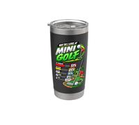 Why Do I Lose At Minigolf Funny Team Gift Bicchiere termico in acciaio inox doppia parete