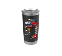 Why Do I Lose At Table Tennis Funny Team Gift Bicchiere termico in acciaio inox doppia parete
