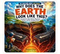 Why Does the Earth Look Like This?: Big Questions About Rocks, Mountains, Oceans, and Plate Tectonics - A Simple Earth Science Book for Curious Kids