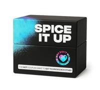 Why Don't We - Spice IT UP - Giochi di coppia super divertenti per appuntamenti serali: 150 carte con conversazioni, coraggi piccanti e altro - I migliori giochi per appuntamenti notturni per coppie -