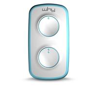 WHY EVO NOA MINI - Telecomando universale a 4 pulsanti - programmabile codice fisso o codice rotante - Frequenze 433 o 868 MHz - per cancelli e porta del garage (puremeraldo)