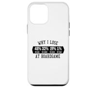 Why I Lose At Boardgame Carte Dadi Gioco Da Tavolo Custodia per iPhone 12 mini