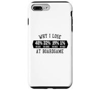 Why I Lose At Boardgame Carte Dadi Gioco Da Tavolo Custodia per iPhone 7 Plus/8 Plus