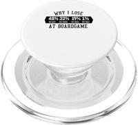 Why I Lose At Boardgame Carte Dadi Gioco Da Tavolo PopSockets PopGrip per MagSafe