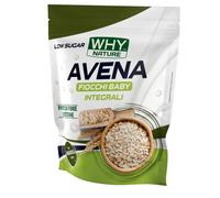 WHY NATURE AVENA FIOCCHI BABY - Fiocchi Di Avena Integrali - Gusto Mandorla - 1 Kg