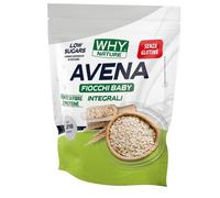 WHY NATURE AVENA FIOCCHI BABY - Fiocchi Di Avena Integrali Senza Glutine - Gusto Neutro - 1 Kg