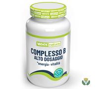 Why Nature Complesso B Alto Dosaggio - 60 cpr Vitamine gruppo B Energia Vitalità