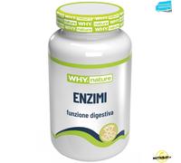 Why Nature Enzimi - 60 cpr Mix di enzimi digestivi in compresse
