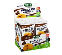 WHY NATURE Frollini Proteici Low Carb. Gusto cocco. Senza glutine Sacchetto da 30g.