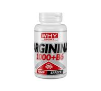 WHY SPORT ARGININA 1000 B6 Integratore Alimentare a Base di Arginina 100 Capsule