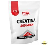 Why Sport Creatina 200 Mesh - 1 Kg Creatina monoidrata micronizzata