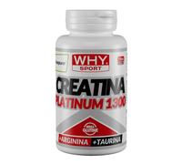 WHY Sport Creatina Platinum 1300 120 cpr con Arginina e Taurina