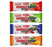 WHY SPORT Energy Crisp gusto Frutti di bosco. Barretta energetica crunchy con pasta di frutta e crispies di cereali.Barretta da 30g.