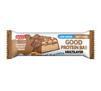 WHY SPORT GOOD PROTEIN BAR 45 GR Crunchy Peanut Cream