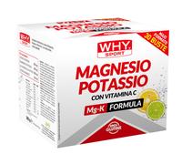 WHY Sport Magnesio e Potassio con Vitamina C Mg-K Formula 30 Bustine