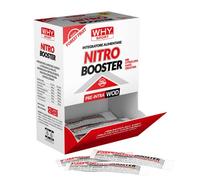 WHY SPORT NITRO BOOSTER - Integratore Alimentare a Base Citrullina e Arginina - Gusto Frutti di Bosco - Box da 60 Stick - 10 ml
