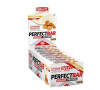 WHY SPORT PERFECT BAR - 28 Barrette Proteiche con Proteine Isolate - Snack Proteici (Biancociock Caramello Salato)