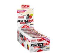 WHY SPORT PERFECT BAR - 28 Barrette Proteiche con Proteine Isolate - Snack Proteici (Biancociok Frutti di Bosco)