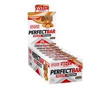 WHY SPORT PERFECT BAR - 28 Barrette Proteiche con Proteine Isolate - Snack Proteici (Cioccolato Caramello)