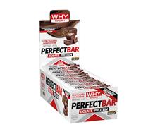 WHY SPORT PERFECT BAR - 28 Barrette Proteiche con Proteine Isolate - Snack Proteici (Cioccolato Fondente Brownie)