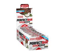 WHY SPORT PERFECT BAR - 28 Barrette Proteiche con Proteine Isolate - Snack Proteici (Fondente Cocco)
