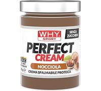 WHY SPORT PERFECT CREAM - Crema Proteica Spalmabile alla Nocciola - Crema Spalmabile con Proteine Isolate - Senza Glutine - 300 gr