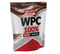WHY Sport WPC 100% Whey Protein 1000 gr Proteine concentrare del siero Latte