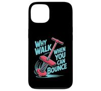 Why Walk When You Can Bounce Maestro del Pogo Stick - Custodia per iPhone 13