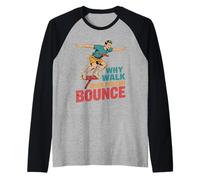 Why Walk When You Can Bounce Maestro del Pogo Stick Maglia con Maniche Raglan