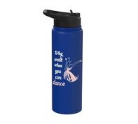 Why walk when you can dance danza Stainless Steel Insulated Water Bottle