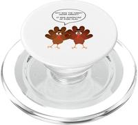 Why Was The Turkey Under Arrest? Funny Thanksgiving Dad Joke PopSockets PopGrip per MagSafe