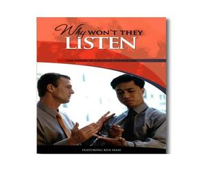 Why Won't They Listen Dvd! Answers in Genesis,