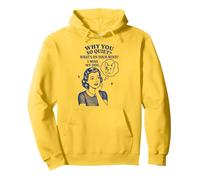 Why You So Quiet I Miss My Dog Bulldog Francese Felpa con Cappuccio