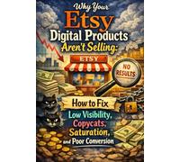 Why Your Etsy Digital Products Aren’t Selling: How to Fix Low Visibility, Copycats, Saturation, and Poor Conversion