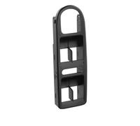 Whychstore Base interruttore alzacristallo, compatibile con Golf 6 OEM 5K0867255A, pannello di controllo principale in plastica nera