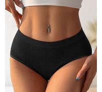 Whychstore Biancheria intima da donna senza cuciture mutandine invisibili mutandine morbide elasticizzate da indossare tutti i giorni slip hipster S-XL