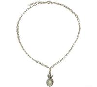 Whychstore Collana da donna con ciondolo a forma di angelo, con pietra viola, catena in lega di zinco minimalista, 41-50 cm, gioiello regolabile