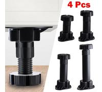 Whychstore Confezione da 4 piedini regolabili per elevazione dell'armadio, perfetti per ambienti umidi (150-180 2#)