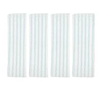 Whychstore Copertura per mocio Leifheit P-rofi XL Cotton Plus, in microfibra, lavabile, con setole assorbenti, per pavimenti duri, turchese, confezione da 2