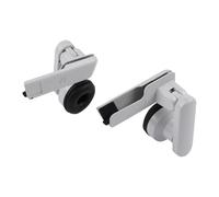 Whychstore Cuffie per cuffie VR con qualità del suono migliorata, design confortevole in ABS per PICO4Ultra, elegante accessorio da gioco bianco