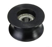 Whychstore Cuscinetti della puleggia, U tipo cuscinetto a rulli scorrevoli, cuscinetti della puleggia della pista inferiore rotonda della scanalatura 0840UU