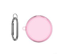 Whychstore Elegante custodia protettiva per Soundcore Sleep A20, garantisce protezione mantenendo l'accesso a tutte le porte (rosa trasparente)
