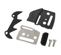 Whychstore Guida di tenuta di serraggio sinistra per segheria, catena paraurti bullone albero motore guida guarnizione clip sinistra per cinese 45/52/58CC