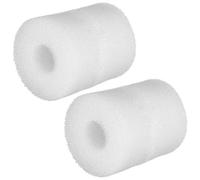 Whychstore IntexType H - Cartuccia filtrante in schiuma, riutilizzabile, per piscine termali, 2 cartucce lavabili in schiuma, 102 x 93 mm